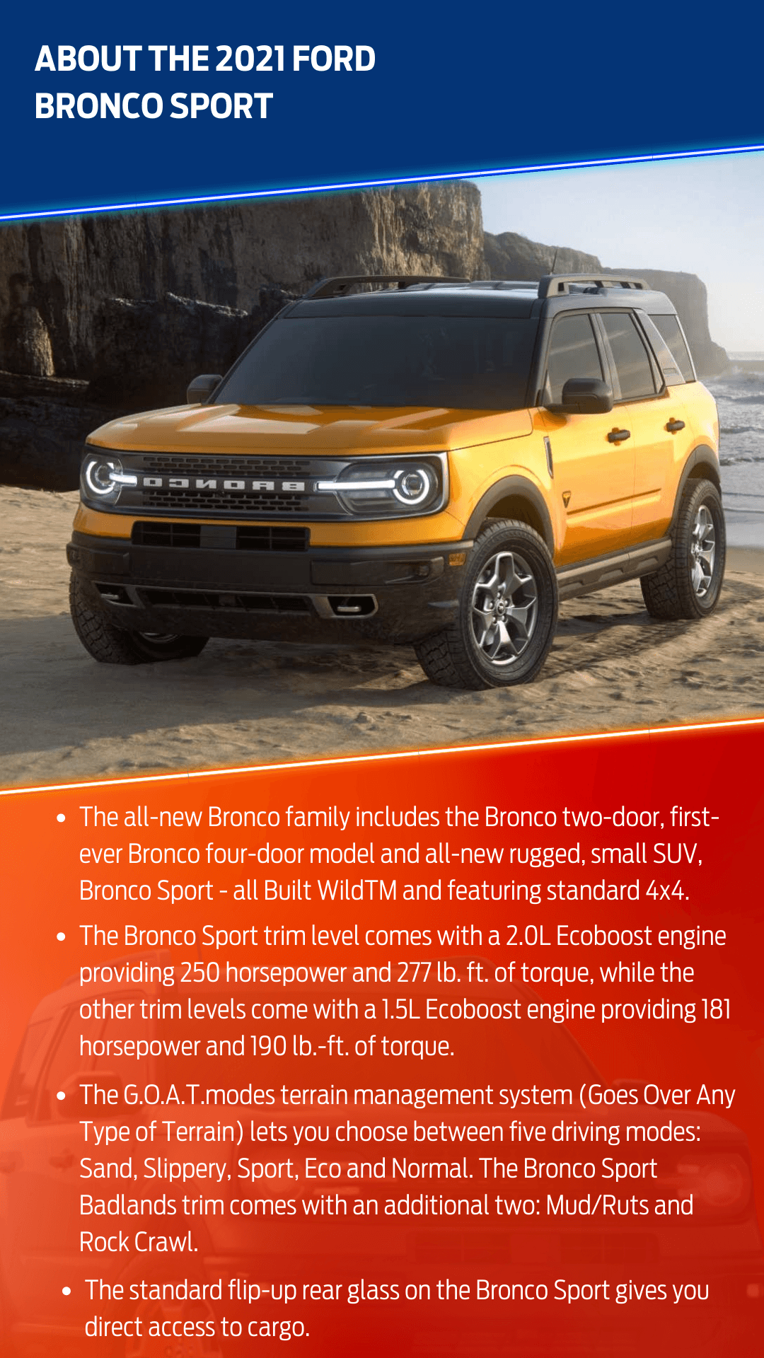 About Bronco SPORT